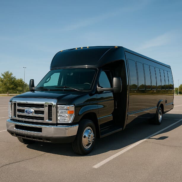 Baldwin Park Coach Bus Service 18 Passenger Minibus