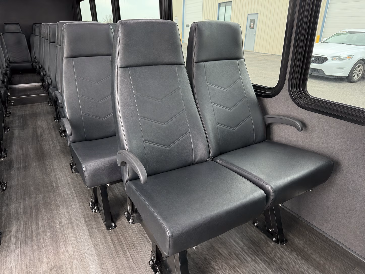 baldwin park 20 passenger minibus interior