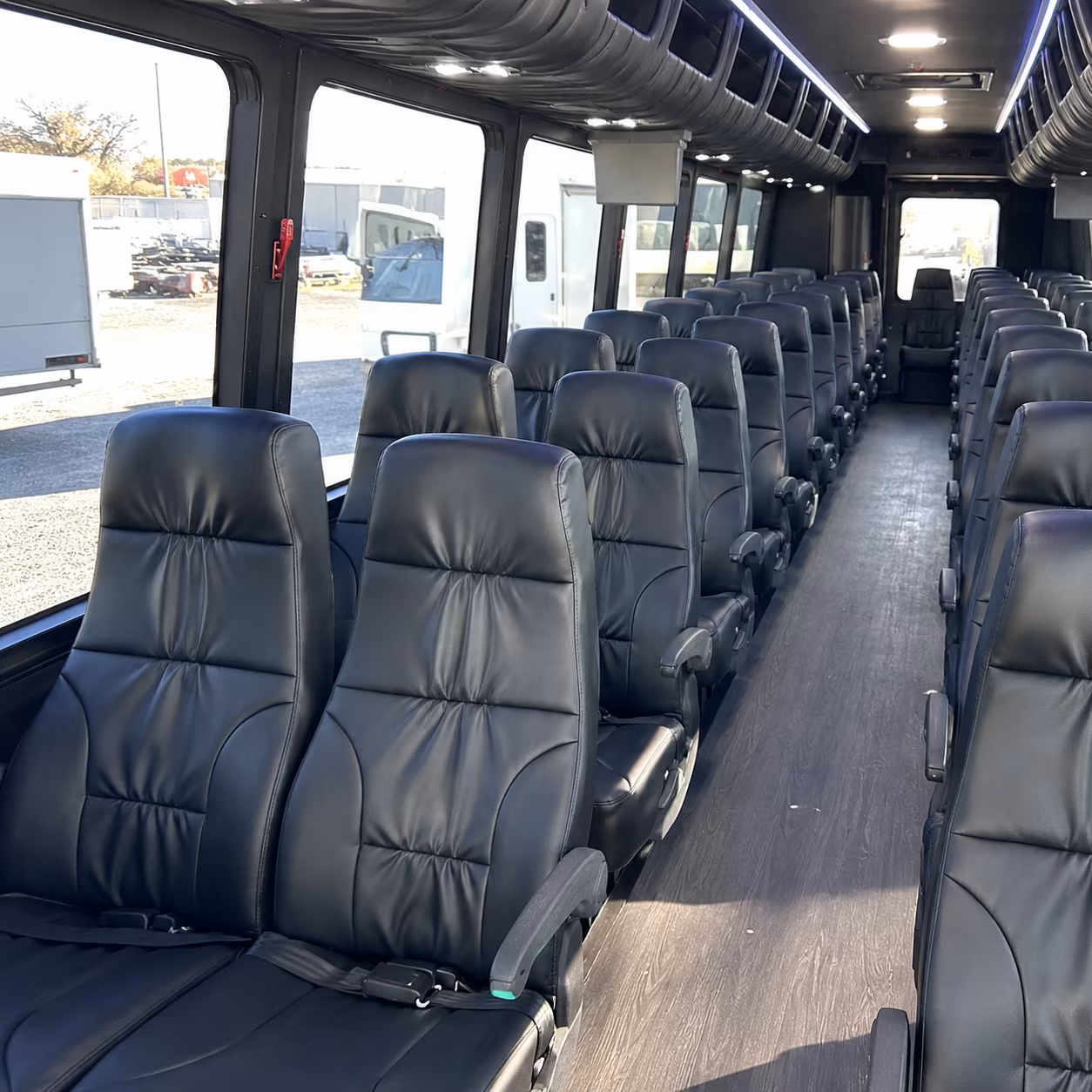 baldwin park 25 passenger minibus interior