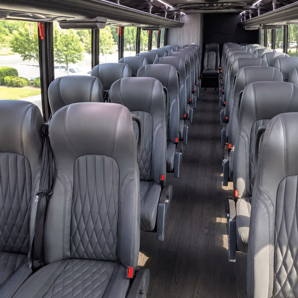 baldwin park 30 passenger minibus interior