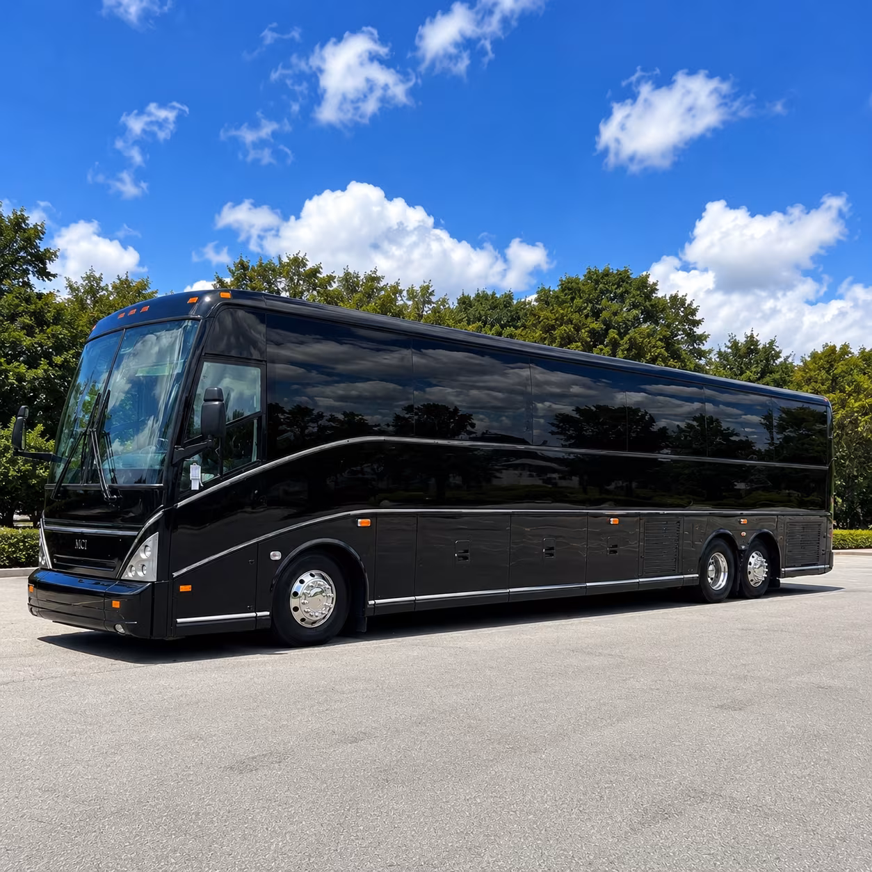 baldwin park 56 passenger charter bus