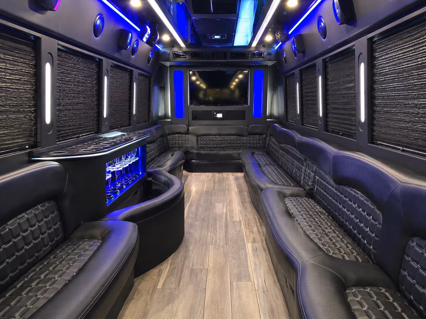 baldwin park holiday party bus rental