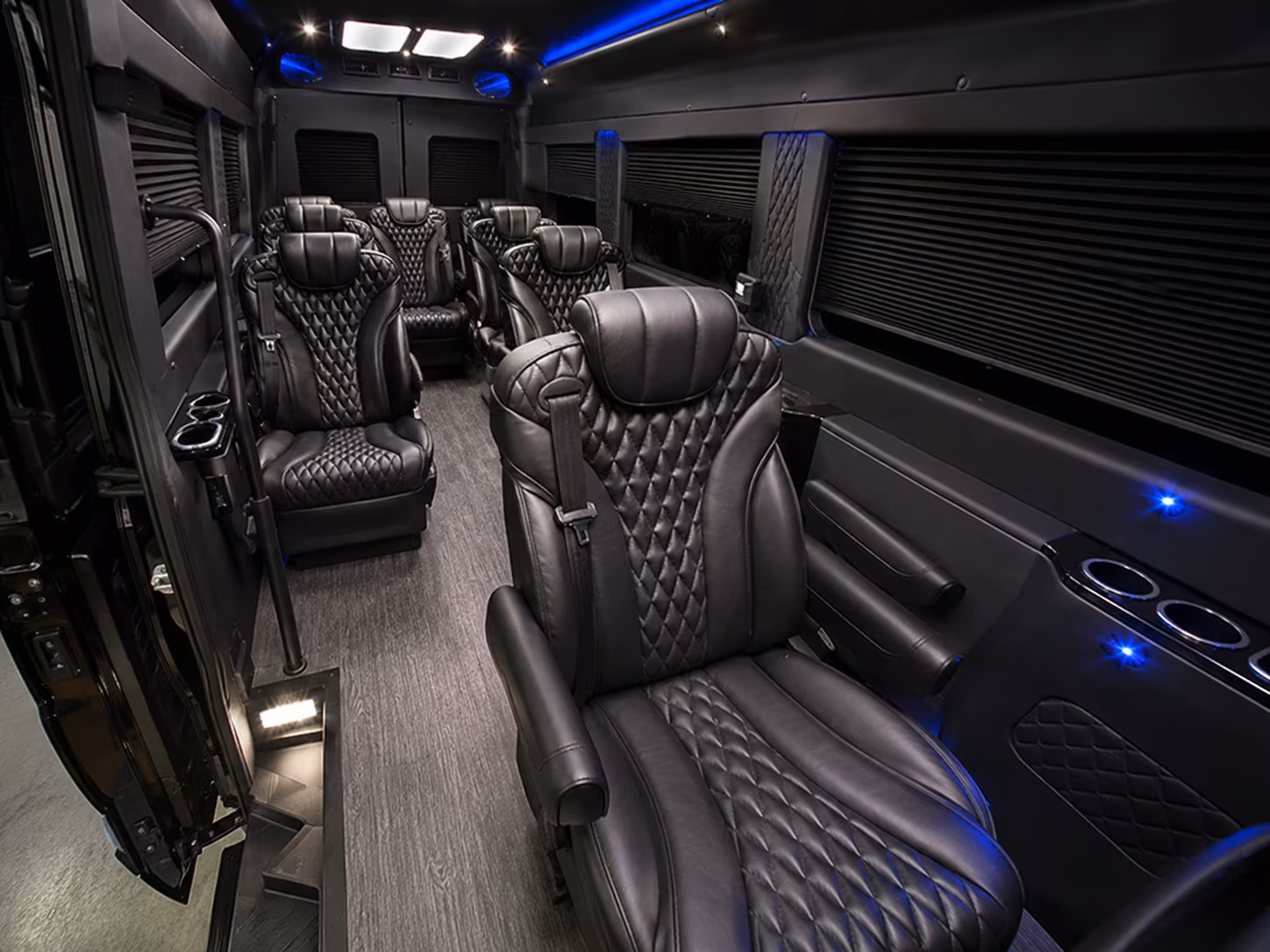 baldwin park sprinter van with driver interior