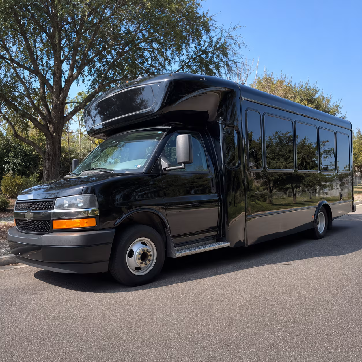 baldwin park wedding party bus rental