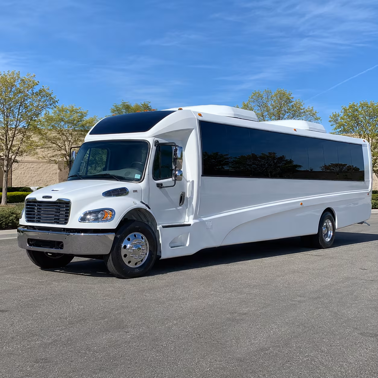 group transportation buses for senior ministry programs in baldwin park